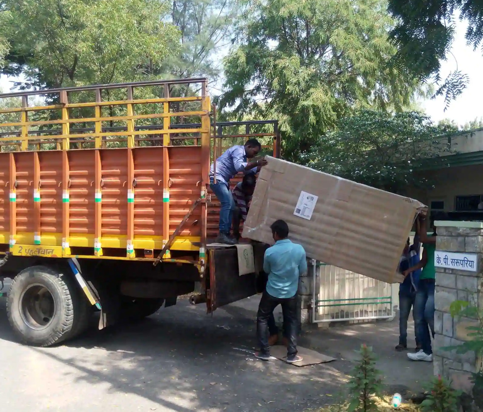 Logistics delivery trucks fleet Hyderabad